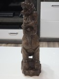 Superba statueta vintage cu leul chinezesc numit si cainele Foo