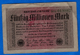 (1) BANCNOTA GERMANIA - 50 MILLIONEN MARK 1923 (1 SEPTEMBRIE 1923) - UNIFATA