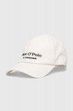 Marc O&#039;Polo șapcă de baseball din bumbac culoarea alb, cu imprimeu
