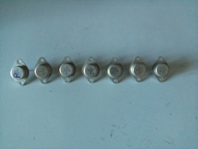 2N5872 Vintage Transistor PNP Baneasa 80V 15A , 100W- TO-3 NOS foto