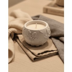 Lumanare Parfumata Ceramica din Soia, Snowglobe, Portocala Dulce, 120 g