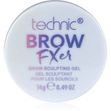 Technic Cosmetics Brow Fixer Gel de fixare transparent pentru spr&acirc;ncene 14 g