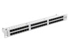 Patch Panel LANBERG 48 Porturi Cat 5e 19" RACK Alb