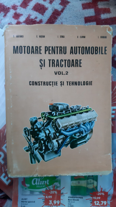 Motoare pentru automobile și tractoare Vol. I + II - Dan Abaitancei