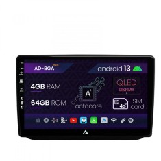 Navigatie Skoda Fabia (2007-2014), Android 13, A-Octacore 4GB RAM + 64GB ROM, 10.1 Inch - AD-BGA10004+AD-BGRKIT046