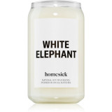 Homesick White Elephant lum&acirc;nare parfumată 390 g