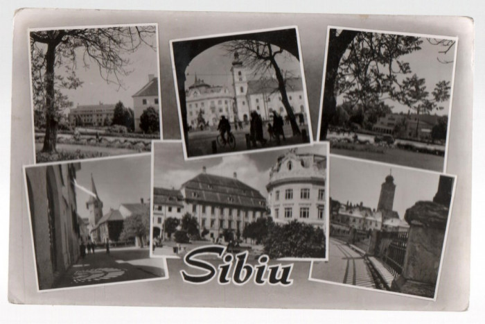 CPI B 11604 CARTE POSTALA - SIBIU, MOZAIC, RPR