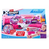 Pistol cu apa cu incarcare rapida, X-Shot Hyperload, Unicorn Splash