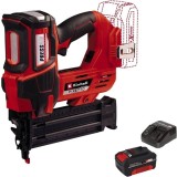 Einhell FIXETTO 18/50 N PXC + Starter Kit - Capsator + Set 1 acumulator si incarcator Li-Ion 18 V 4 Ah