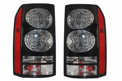 Stopuri Off Road LED Land Rover Discovery III 3 &amp;amp; IV 4 (2004-2016) Negru Facelift Look Performance AutoTuning foto