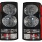 Stopuri Off Road LED Land Rover Discovery III 3 &amp; IV 4 (2004-2016) Negru Facelift Look Performance AutoTuning