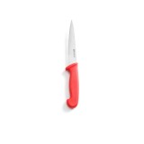 Cumpara ieftin Cutit profesional pentru transat carne / filetat, lama inox 15cm , maner ergonimic rosu 15 cm, respecta normele de igiena HACCP, Profi Line