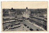 AD 1026 C. P. VECHE -BRUXELLES -COIN DE LA PLACE ROGIER -BELGIA -MASINI DE EPOCA, Necirculata, Polonia, Printata