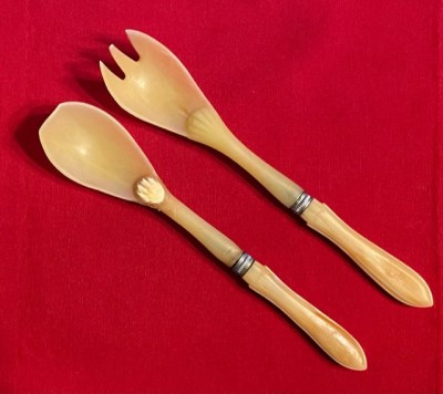 SET VECHI DE TACAMURI PENTRU SERVIT L27CM foto