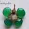 B39. Pandantiv de Lux - Fluture din Onix verde, se va reface la comanda Dvs