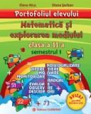 Cumpara ieftin Portofoliul elevului. Matematica si explorarea mediului. Clasa a II-a. Semestrul 1/Elena Nica, Diana Serban, Carminis