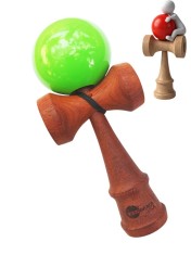 Kendama din lemn natural, Bila lemn + Sticker pentru telefon, 143KD