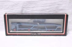Macheta auto 1:87 HO Herpa 806 150 autotransporter platforma auto trailer