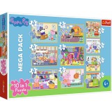 Puzzle Trefl 10In1 Intalneste-O Pe Peppa Pig