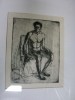 Mircea Dumitrescu - Model, Gravura, 20x15 cm - Album Arta