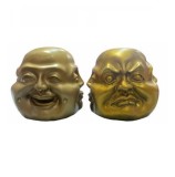 Cap Buddha din rasina cu 4 fete
