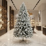 Brad artificial GLEIS verde, 210 cm, 1200 varfuri, suport metalic stabil