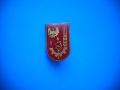 HOPCT ROMANIA INSIGNA VECHE PIONIER TEHNICIAN I- [ 6 ]