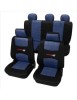 Set Huse Scaun Universale Carbon Petex Albastru-Negru