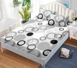 Cumpara ieftin Husa Pat cu Elastic 3 Piese 180x200 cm + 2 Fete Perna 50x75 cm Jona HP091