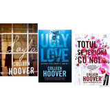 Pachet 3 carti Layla, Ugly Love si Totul se termina cu noi - Colleen Hoover