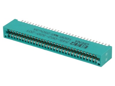 Conector aurit 2,54mm 62 pini pentru PCB foto