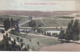 Vedere din Parcul Bibescu. Craiova (circulata circa 1910)