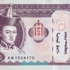MONGOLIA █ bancnota █ 100 Tugrik █ 2008 █ P-65b █ UNC █ necirculata