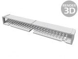 Soclu IDC THT 50 pini 1,27mm 2,54mm