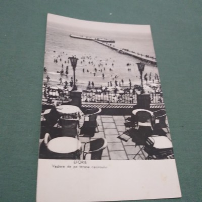 CARTE POSTALA EFORIE -VEDERE DE PE TERASA CAZINOULUI CIRCULATA foto