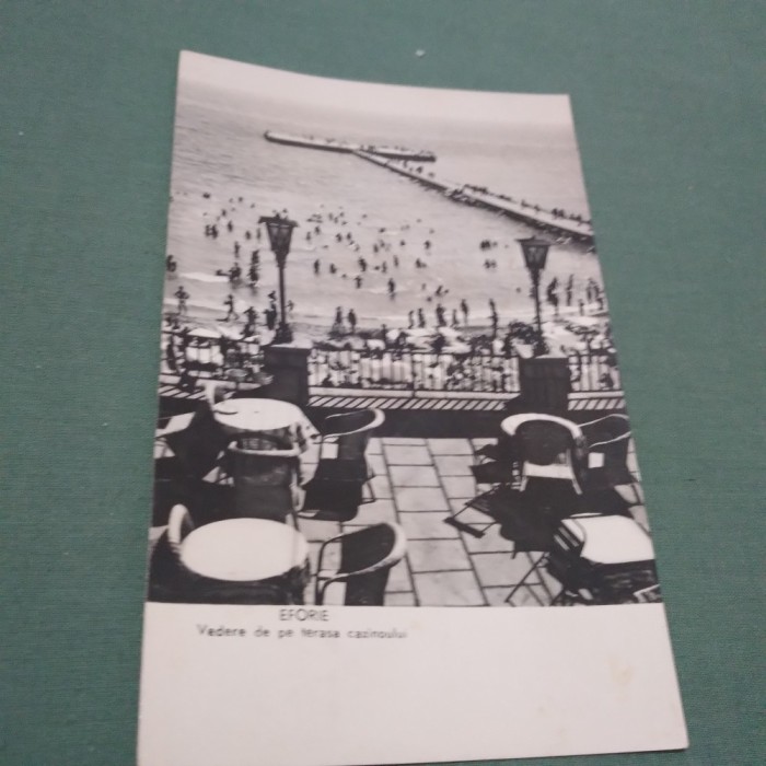 CARTE POSTALA EFORIE -VEDERE DE PE TERASA CAZINOULUI CIRCULATA