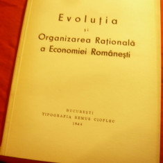 Paul Horia Suciu - Evolutia si organizarea Economiei Romanesti -Ed.1944 ,32pag