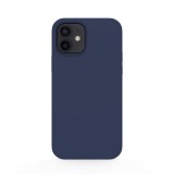 Cumpara ieftin Husa Telefon Silicon iPhone 12/12 Pro 6.1 Matte Dark Blue