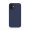 Husa Telefon Silicon iPhone 12/12 Pro 6.1 Matte Dark Blue