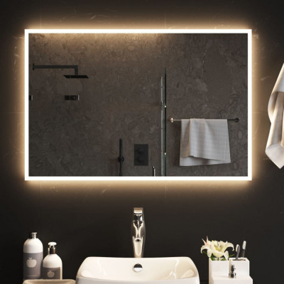 Oglinda de baie cu LED, 90x60 cm GartenMobel Dekor foto