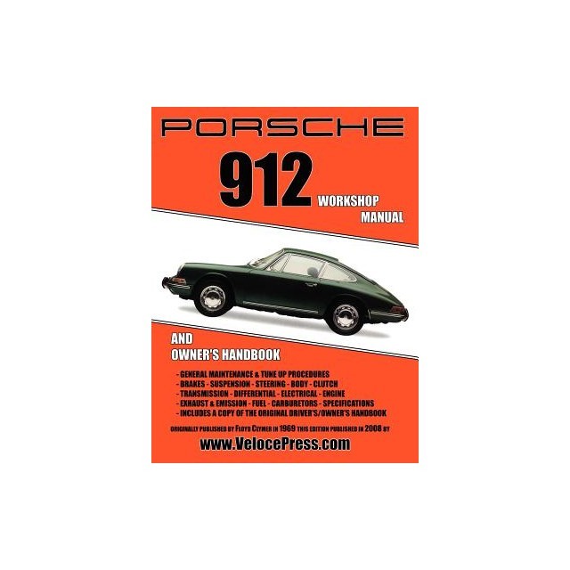 Porsche 912 Workshop Manual 1965-1968