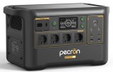 Statie de Incarcare Portabila PECRON F3000LFP, Negru, 3600W, 3072Wh (Extensibili), Incarcare 1.5h, LiFePO4, UPS, Solar 1600W (MPPT), Control APP