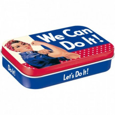 Cutie metalica cu bomboane - We Can Do It XL