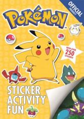 The Official Pokemon Sticker Activity Fun foto