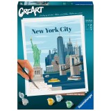 Cumpara ieftin Ravensburger - CreArt pictura pe numere pentru adulti New York plin de culoare