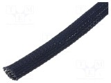 Tresă poliester neagră &Oslash;tresă 24&divide;38mm 70&divide;125&deg;C rolă CYG/KTG