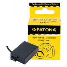 Canon EOS 550D 600D 650D 700D LPE8 LP-E8 LP-E8 Adaptor pentru baterie de intrare - Patona