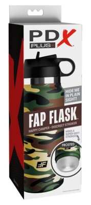 Mastubator PDX Fap Flask Happy Camper foto