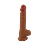 Dildo Leso Brownie Dual Layer 21cm Flesh
