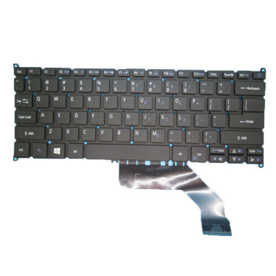 Tastatura Laptop, Acer, Aspire S13 S5-371, SF-371T, layout US foto